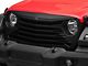 RedRock Tomahawk Grille; Matte Black (18-24 Jeep Wrangler JL)