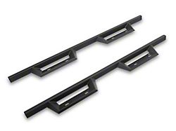 RedRock 4-Inch Drop TC1 Running Boards; Textured Black (24-25 Tacoma Double Cab)