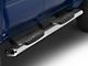 RedRock 5-Inch Oval Straight End Side Step Bars; 304 Stainless (2024 Tacoma Double Cab)