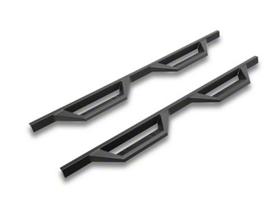 RedRock TC2 Drop Step Running Boards; Textured Black (24-25 Tacoma Double Cab)