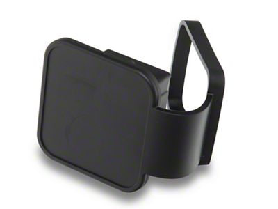 RedRock 2-Inch Receiver Hitch Rubber Cover; Black (Universal; Some Adaptation May Be Required)