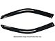 RedRock Window Deflectors; Front; Smoked (05-15 Tacoma Regular Cab)