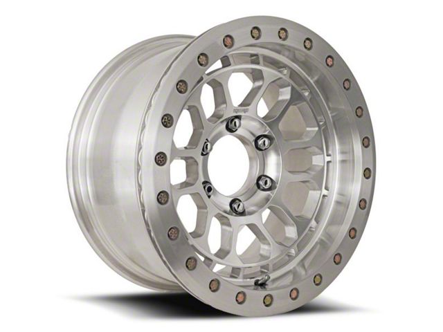 Reika R35B Rambler Beadlock Machined 6-Lug Wheel; 17x9; -12mm Offset (03-09 4Runner)