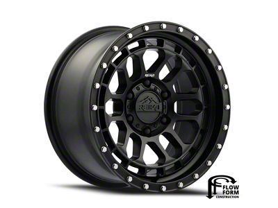 Reika R35 Rambler Satin Black 6-Lug Wheel; 17x9; -12mm Offset (05-15 Tacoma)