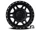 Reika R40 Trooper Satin Black 6-Lug Wheel; 17x9; -12mm Offset (05-15 Tacoma)