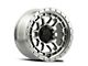 Reika R35 Rambler Machined Clear 6-Lug Wheel; 17x8.5; 0mm Offset (10-24 4Runner)