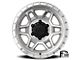 Reika R40 Trooper Machined Clear 6-Lug Wheel; 17x8.5; 0mm Offset (21-24 Bronco, Excluding Raptor)