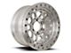 Reika R35B Rambler Beadlock Machined Wheel; 17x9 (20-24 Jeep Gladiator JT)