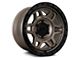 Reika R40 Trooper Bronze with Black Ring Wheel; 17x9 (99-04 Jeep Grand Cherokee WJ)