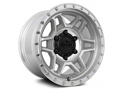 Reika R40 Trooper Machined Clear Wheel; 17x9 (07-18 Jeep Wrangler JK)