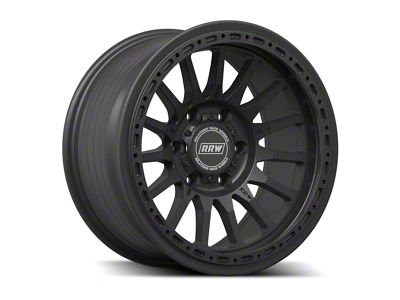 Relations Race Wheels RR7-H Flow Form Matte Black 6-Lug Wheel; 17x8.5; 0mm Offset (03-09 4Runner)