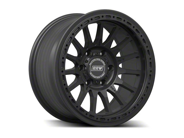 Relations Race Wheels RR7-H Flow Form Matte Black 6-Lug Wheel; 17x8.5; -12mm Offset (03-09 4Runner)