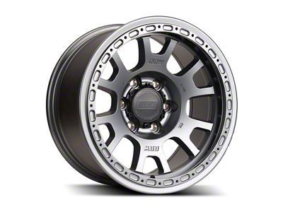 Relations Race Wheels RR5-H Matte Gunmetal 6-Lug Wheel; 17x8.5; 0mm Offset (05-15 Tacoma)