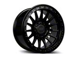 Relations Race Wheels RR7-H Flow Form Gloss Black 6-Lug Wheel; 17x8.5; -12mm Offset (05-15 Tacoma)