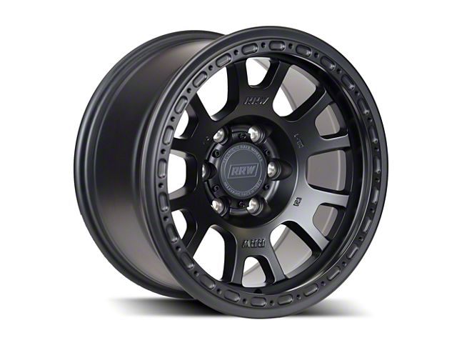 Relations Race Wheels RR5-H Matte Black 6-Lug Wheel; 17x8.5; 0mm Offset (2024 Tacoma)