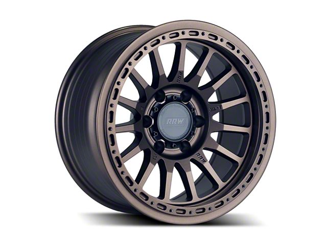 Relations Race Wheels RR7-H Flow Form Matte Bronze 6-Lug Wheel; 17x8.5; -12mm Offset (10-24 4Runner)