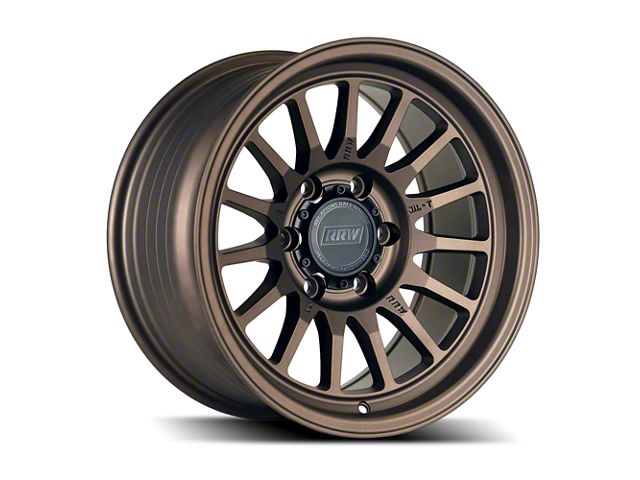 Relations Race Wheels RR7-S Flow Form Matte Bronze 6-Lug Wheel; 17x8.5; -12mm Offset (10-24 4Runner)