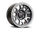 Relations Race Wheels RR5-H Matte Gunmetal 6-Lug Wheel; 17x8.5; -12mm Offset (21-24 Bronco, Excluding Raptor)