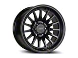 Relations Race Wheels RR7-S Flow Form Matte Black 6-Lug Wheel; 17x8.5; 0mm Offset (21-24 Bronco, Excluding Raptor)