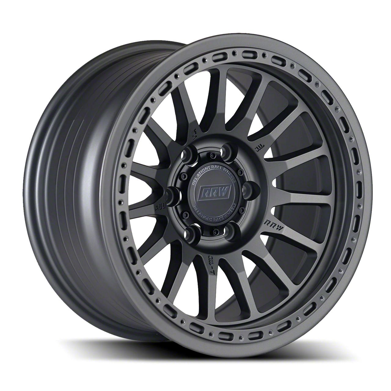 Relations Race Wheels Tacoma RR7-H Flow Form Matte Gunmetal 6-Lug Wheel ...