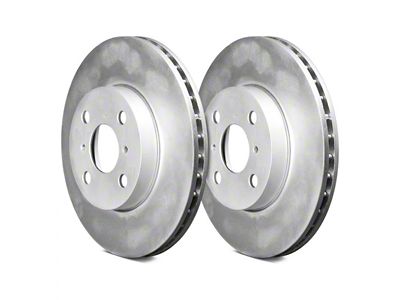 Series B100 Plain 6-Lug Rotors; Rear Pair (10-24 4Runner)