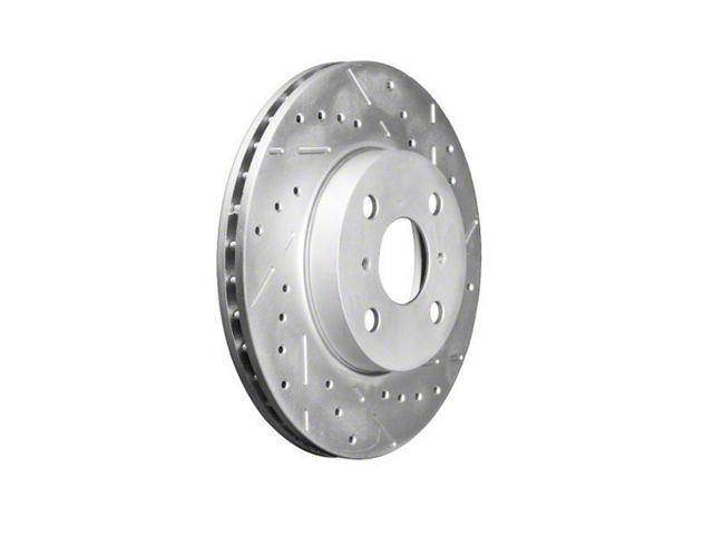 Remmen Brakes Series B130 Cross-Drilled and Slotted Rotors; Front Pair (90-98 Jeep Wrangler YJ & TJ; 1999 Jeep Wrangler TJ w/ 3-1/4-Inch Composite Rotors)