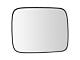 Mirror Glass; Driver Side (15-18 Jeep Renegade BU)