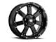 REV Wheels Off Road 885 Series Gloss Black 6-Lug Wheel; 17x9; -12mm Offset (16-23 Tacoma)