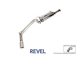 Revel USA Medallion Trail Hart Single Exhaust System with Polished Tip; Side Exit (16-23 3.5L Tacoma)