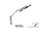 Revel USA Medallion Trail Hart Single Exhaust System with Polished Tip; Side Exit (16-23 3.5L Tacoma)