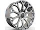 Revenge Luxury Wheels RL-105 Big Floater Chrome 6-Lug Wheel; 24x9; 25mm Offset (04-15 Titan)