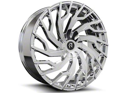 Revenge Luxury Wheels RL-101 Chrome 6-Lug Wheel; 24x9; 25mm Offset (22-24 Bronco Raptor)