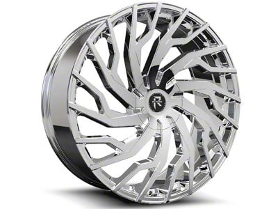 Revenge Luxury Wheels RL-101 Chrome 6-Lug Wheel; 26x10; 25mm Offset (16-24 Titan XD)