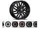 Revenge Off-Road Wheels RV-204 Gloss Black 6-Lug Wheel; 20x10; -19mm Offset (03-09 4Runner)