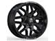 Revenge Off-Road Wheels RV-206 Gloss Black 6-Lug Wheel; 20x9; 0mm Offset (05-15 Tacoma)