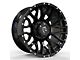 Revenge Off-Road Wheels RV-201 Gloss Black with Dots 5-Lug Wheel; 20x10; -19mm Offset (07-13 Tundra)