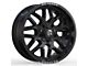 Revenge Off-Road Wheels RV-206 Gloss Black 6-Lug Wheel; 20x9; 0mm Offset (2024 Tacoma)