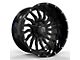 Revenge Off-Road Wheels RV-204 Gloss Black 6-Lug Wheel; 20x9; -12mm Offset (03-09 4Runner)