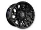 Revenge Off-Road Wheels RV-203 Satin Black Wheel; 20x10; -19mm Offset (76-86 Jeep CJ7)