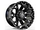 Revenge Off-Road Wheels RV-202 Gloss Black with Dots Wheel; 20x10; -19mm Offset (76-86 Jeep CJ7)