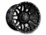 Revenge Off-Road Wheels RV-201 Gloss Black with Dots Wheel; 20x10; -19mm Offset (20-25 Jeep Gladiator JT)