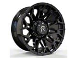 Revenge Off-Road Wheels RV-203 Gloss Black Wheel; 20x10; -19mm Offset (07-18 Jeep Wrangler JK)