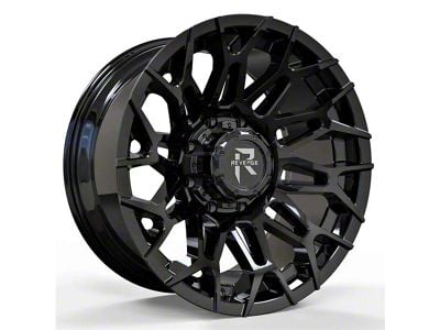 Revenge Off-Road Wheels RV-203 Gloss Black 6-Lug Wheel; 20x10; -19mm Offset (16-23 Tacoma)