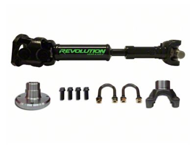 Revolution Gear & Axle 1350 CV Rear Driveshaft with Pinion Yoke and T-Case Yoke (07-18 Jeep Wrangler JK 2-Door)