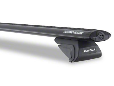 Rhino-Rack Vortex SX 2-Bar Roof Rack; Black (05-09 4Runner w/ Round Roof Rails)