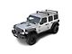 Rhino-Rack Heavy Duty RLT600 2-Bar Backbone Roof Rack; Black (18-24 Jeep Wrangler JL 4-Door w/ Hard Top)