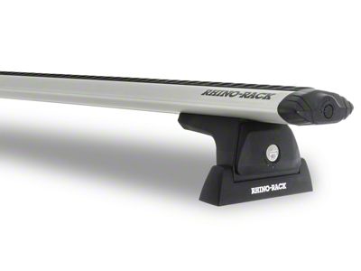 Rhino-Rack Vortex RLT600 Ditch Mount 1-Bar Roof Rack; Silver (16-23 Tacoma Access Cab)