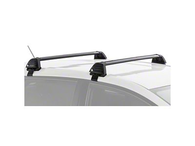 Rhino-Rack Vortex ROC25 Flush 2-Bar Roof Rack; Black (05-15 Tacoma Double Cab)