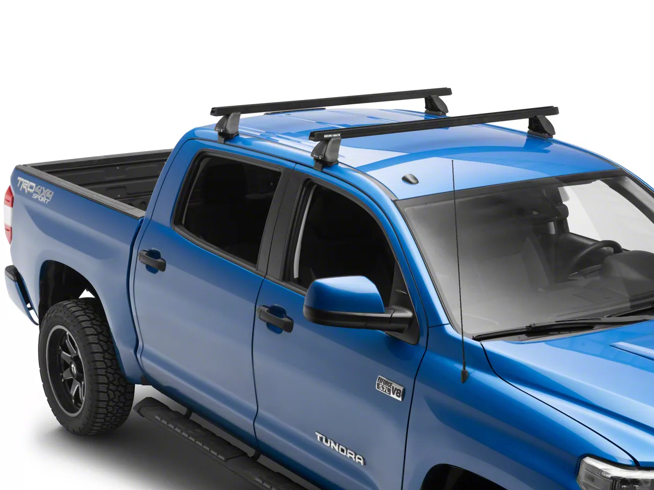 Rhino-Rack Tundra Heavy Duty 2500 2-Bar Roof Rack; Black JA4869 (07-21 ...