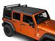 Rhino-Rack Vortex RLT600 2-Bar Backbone Roof Rack; Black (07-18 Jeep Wrangler JK 4-Door)